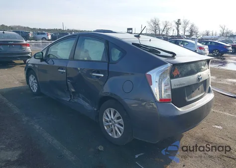2013 Toyota Prius Plug-In from USA, damaged, VIN JTDKN3DP5D3045006